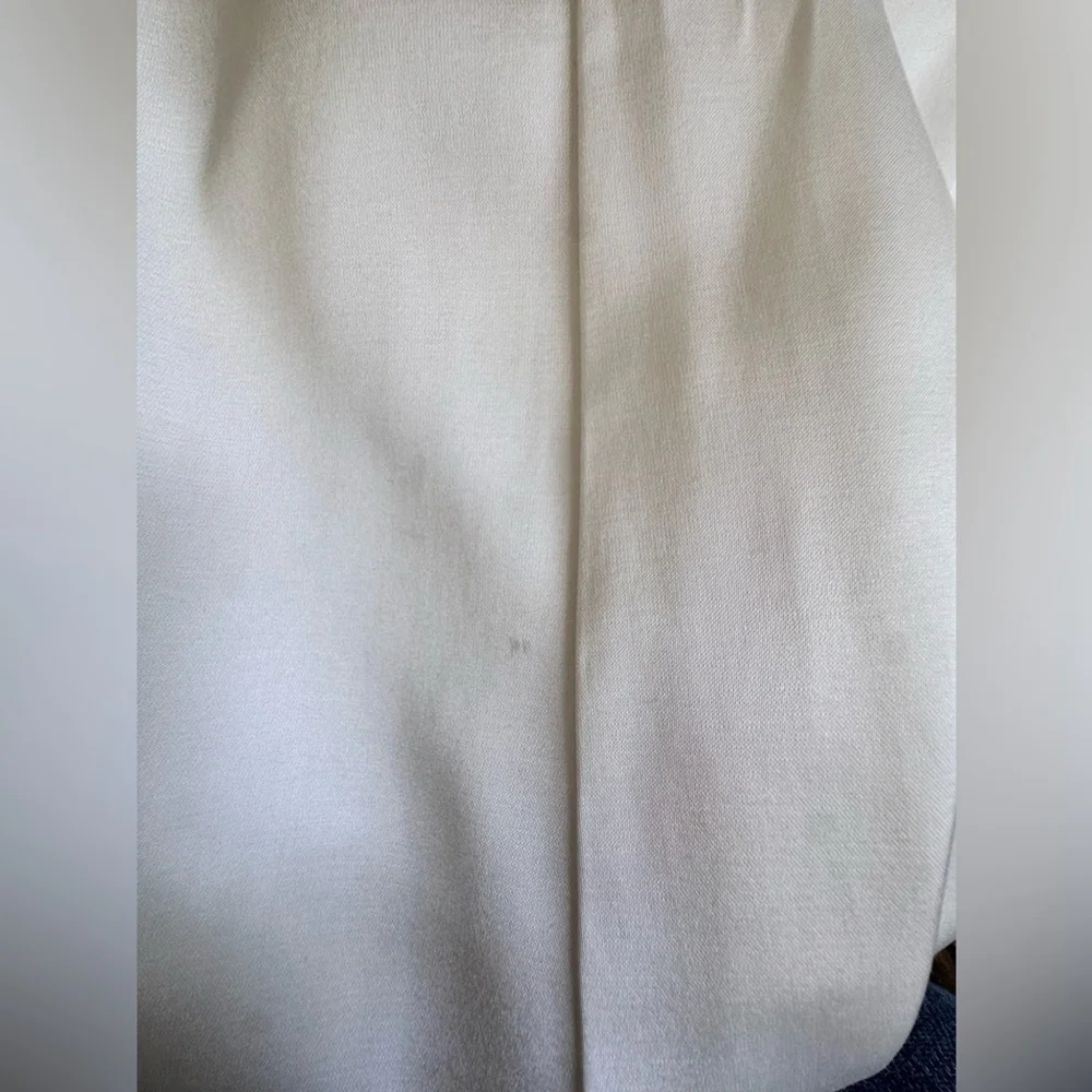 Y2K Satin Slip Dress | Ivory Spaghetti Strap Maxi Minimalist